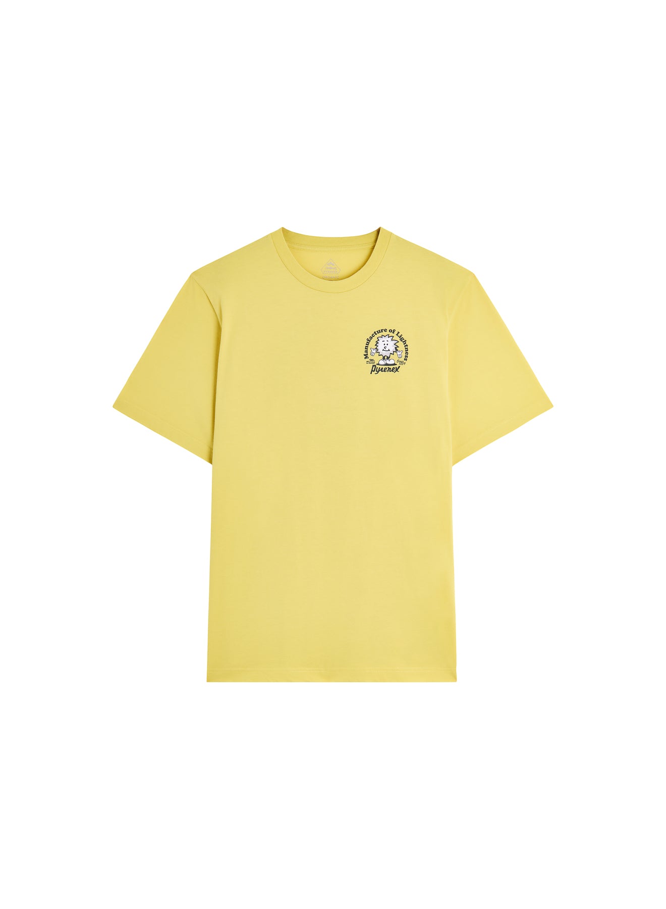 pyrenex-mfg-tee-jaune-unisexe-t-shirt-coton-biologique image 7