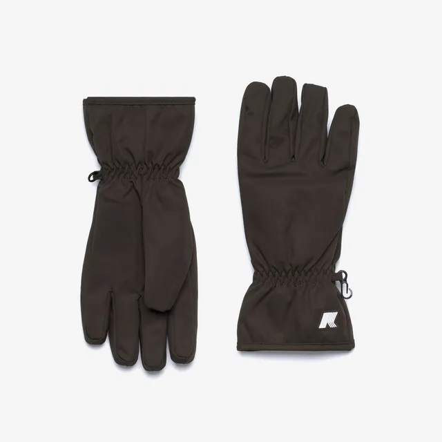 k-way-freyr-twill-marmotta-gants-unisexe-black-olive-blue-airforce image 1