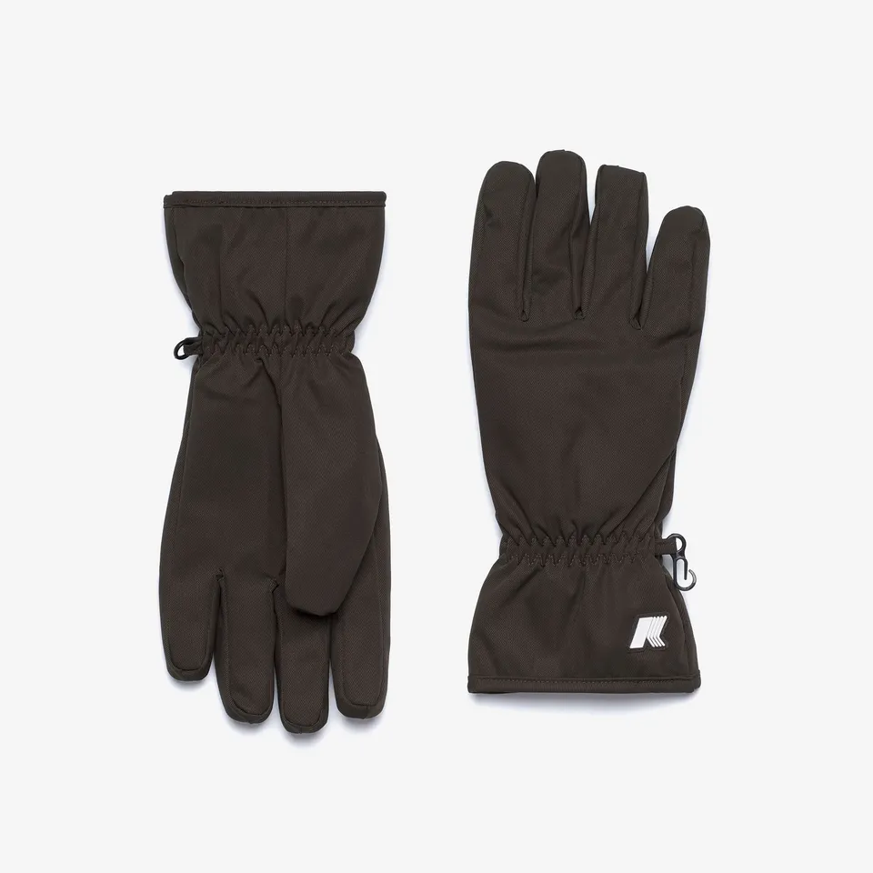 k-way-freyr-twill-marmotta-gants-unisexe-black-olive-blue-airforce image 1
