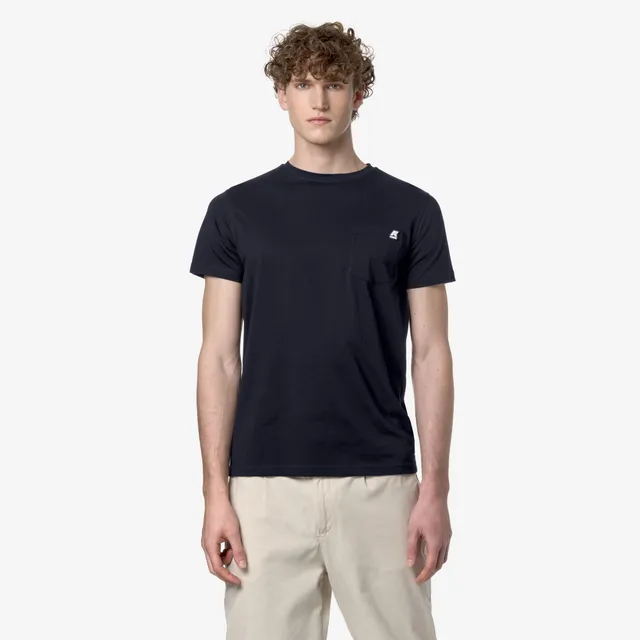 k-way-sigur-t-shirt-homme-blue-depth image 1