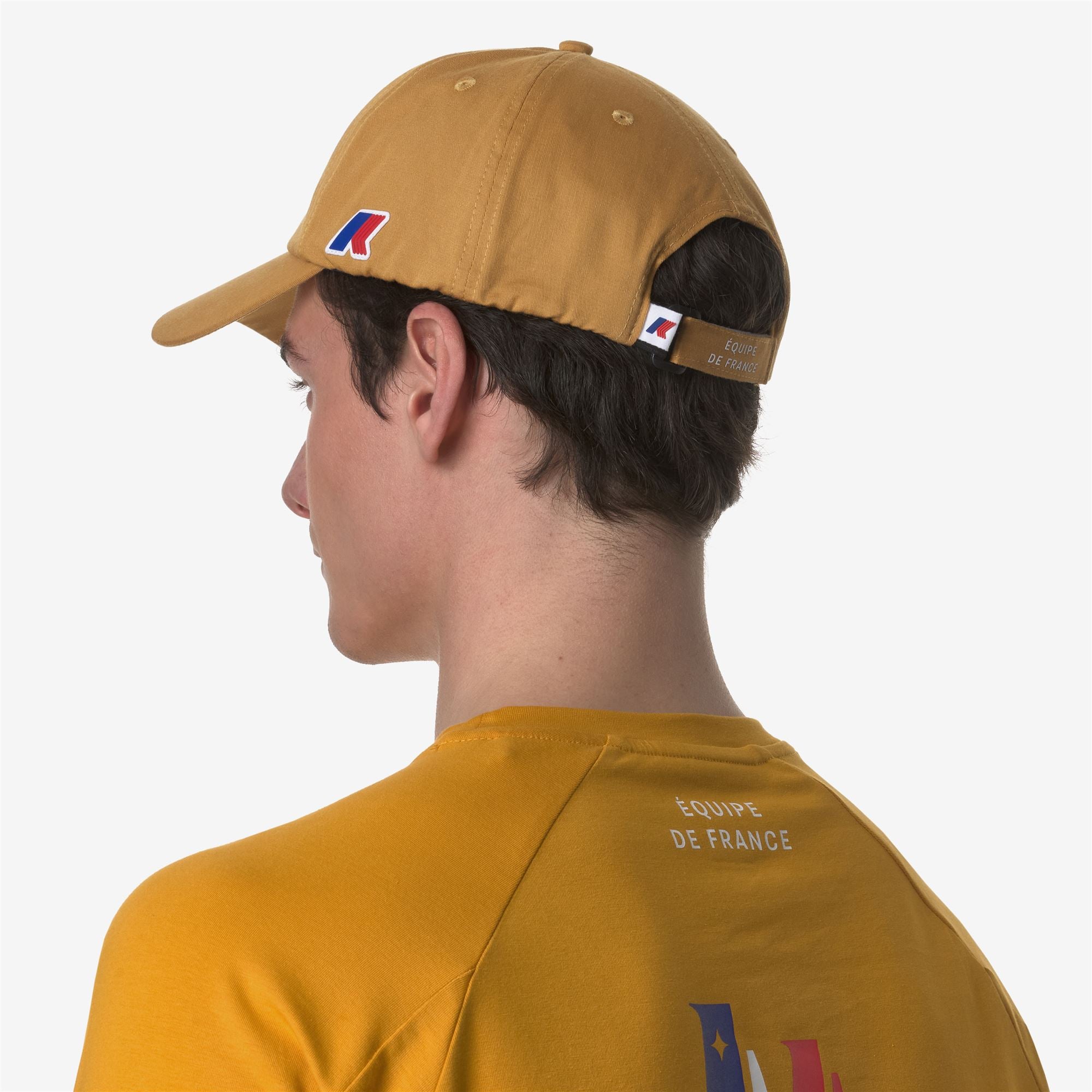 k-way-roberty-orient-express-team-ac-casquette-unisexe-yellow-sunflower image 2