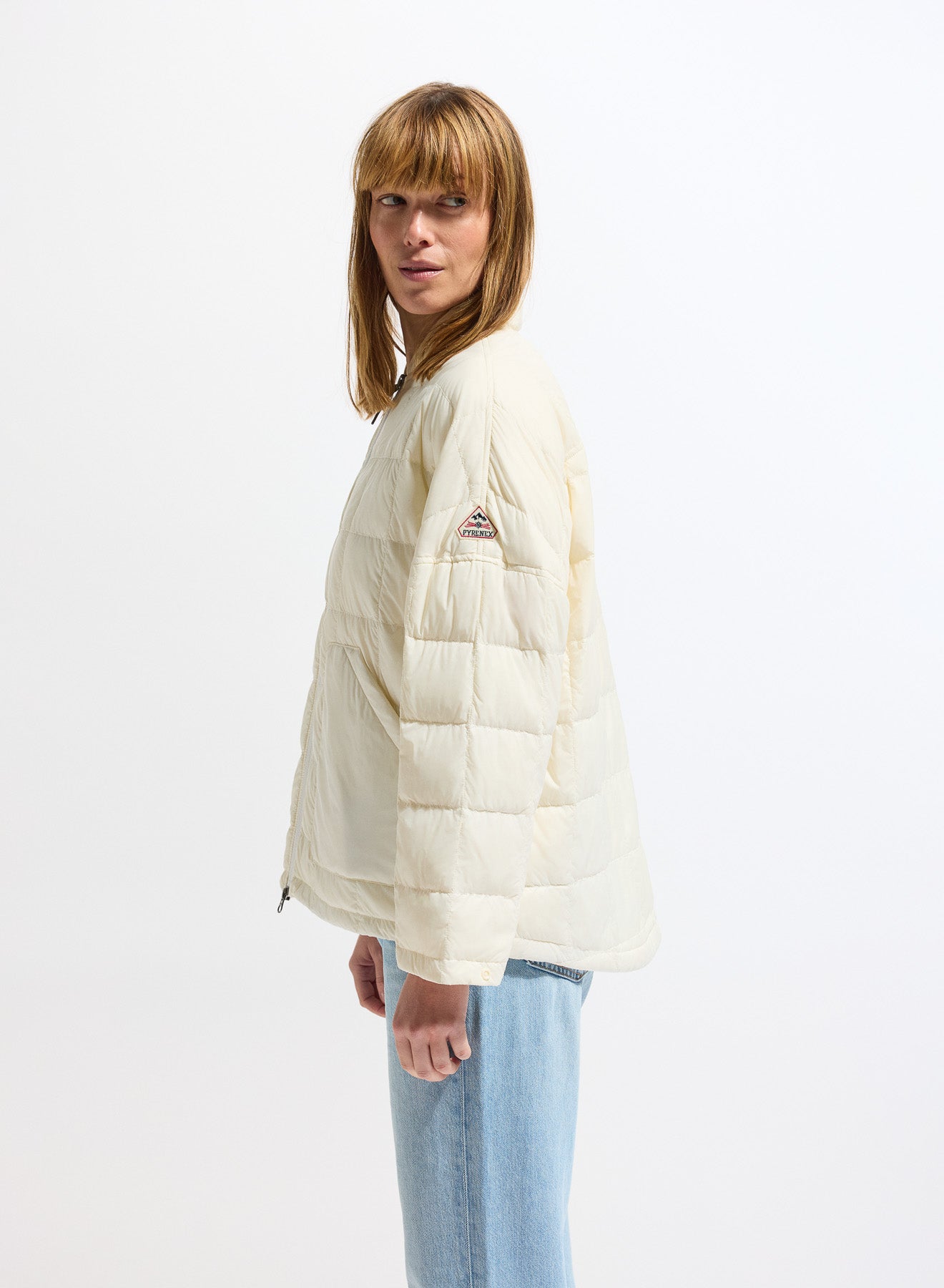 pyrenex-gypse-doudoune-l-g-re-femme-blanche-petit-bomber image 3