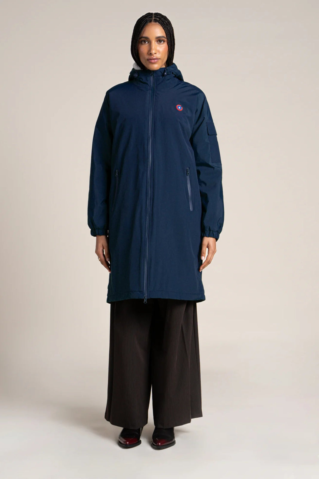flotte-turenne-parka-longue-doubl-e-polaire-imperm-able image 6