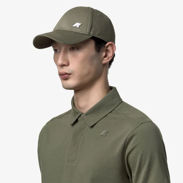 k-way-ily-casquette-unisexe-green-lichen image 1