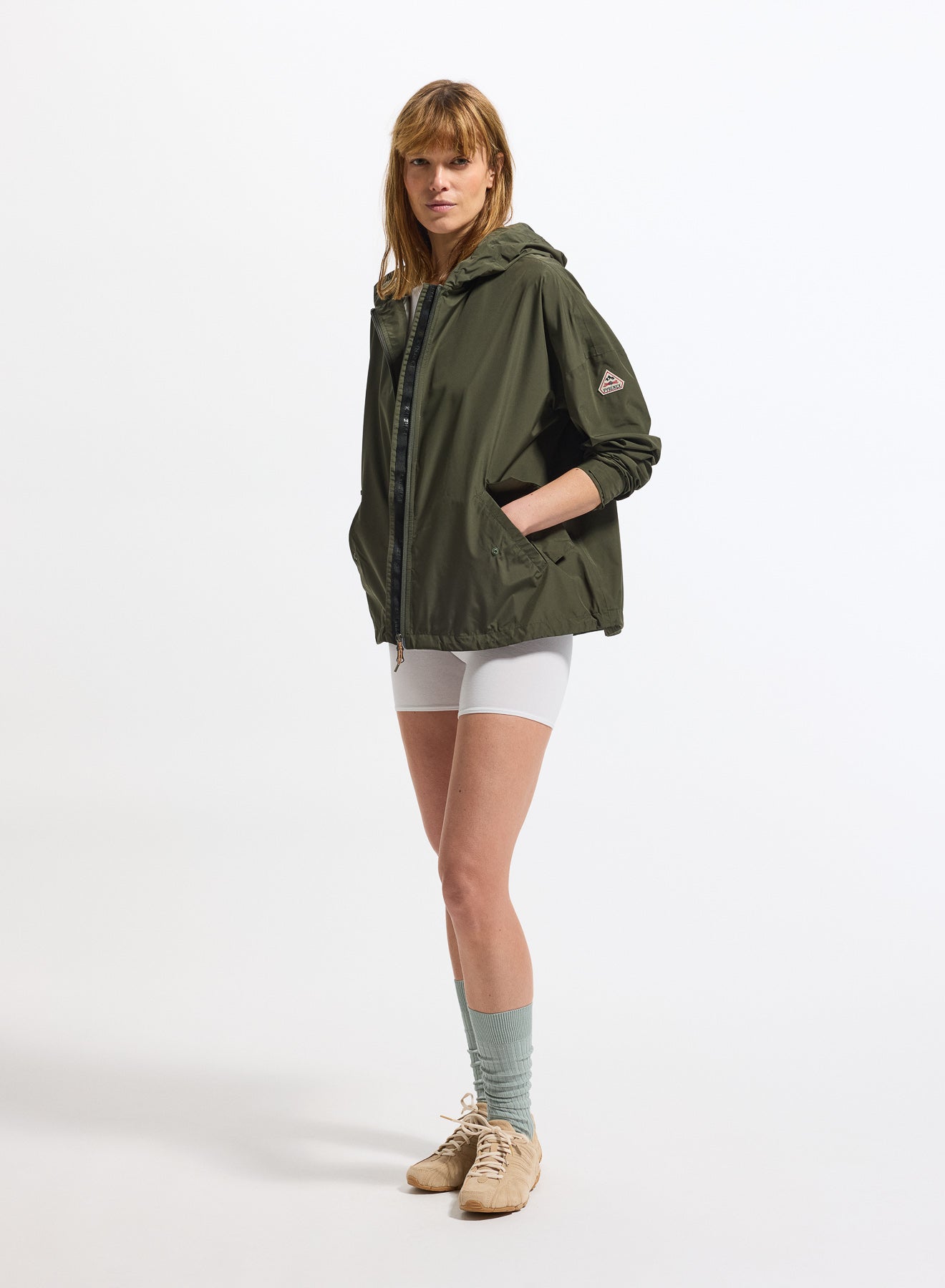 pyrenex-pyrite-coupe-vent-imperm-able-femme-vert-kaki image 2