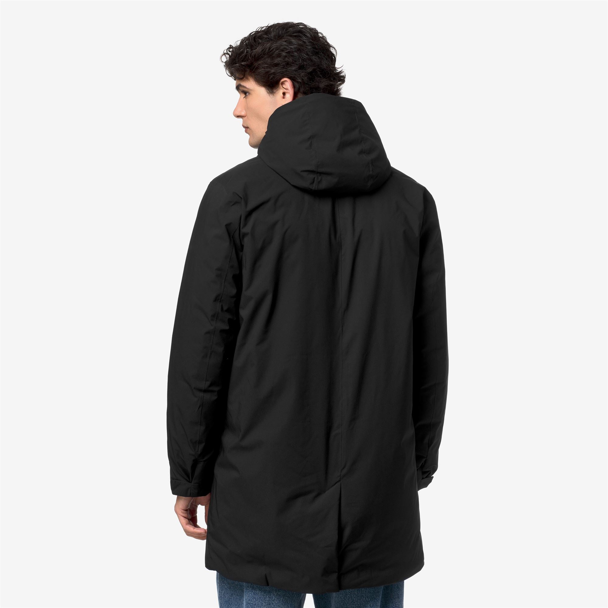 k-way-jarno-st-thermo-doudoune-3-4-homme-black-pure-beige-khaki image 3