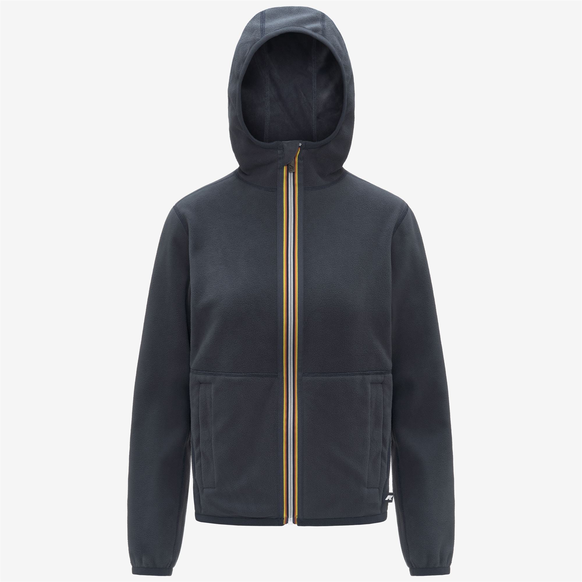 k-way-lily-velour-polar-double-veste-polaire-r-versible-femme-blue-airforce image 6