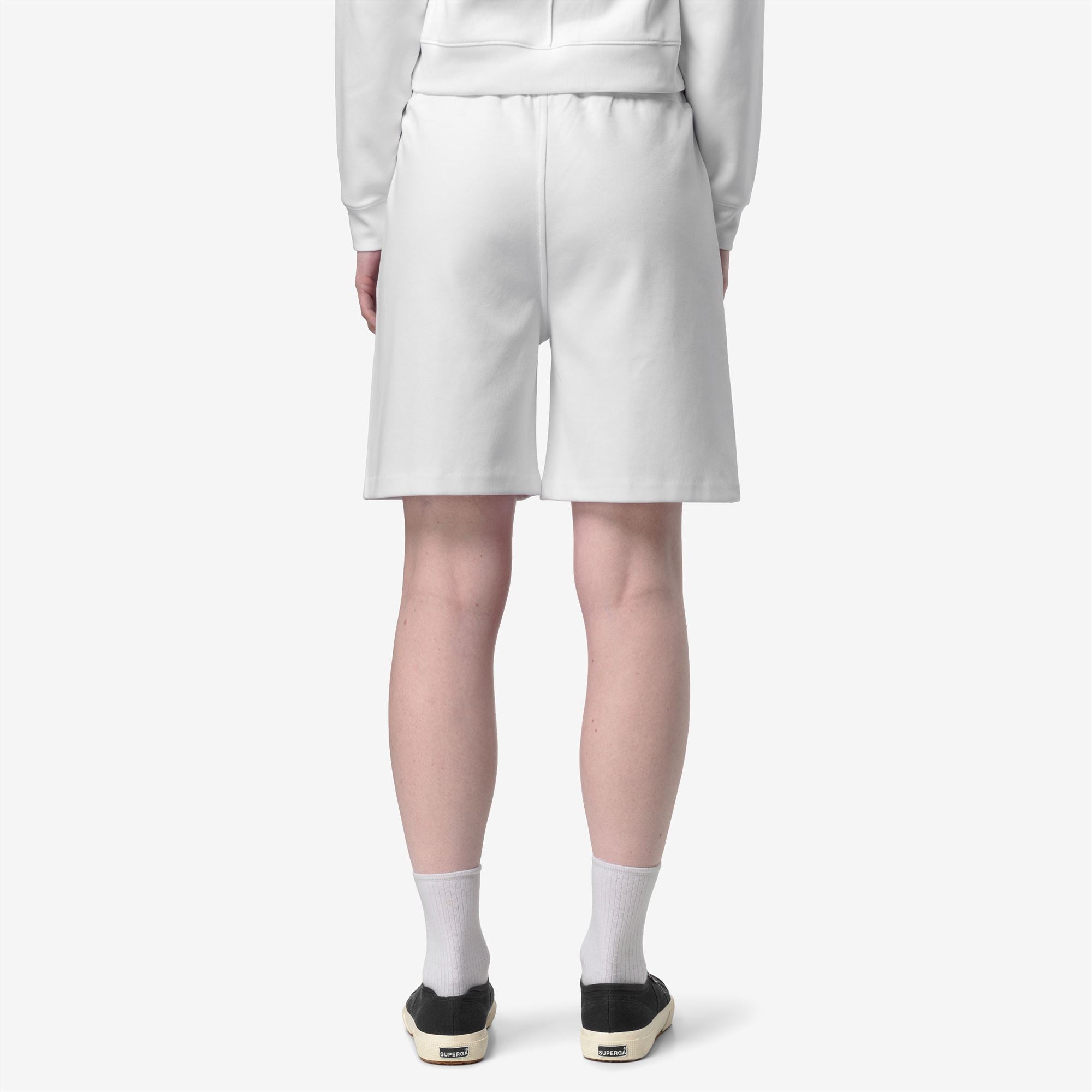 k-way-lavigne-interlock-short-de-sport-femme-white-white image 3