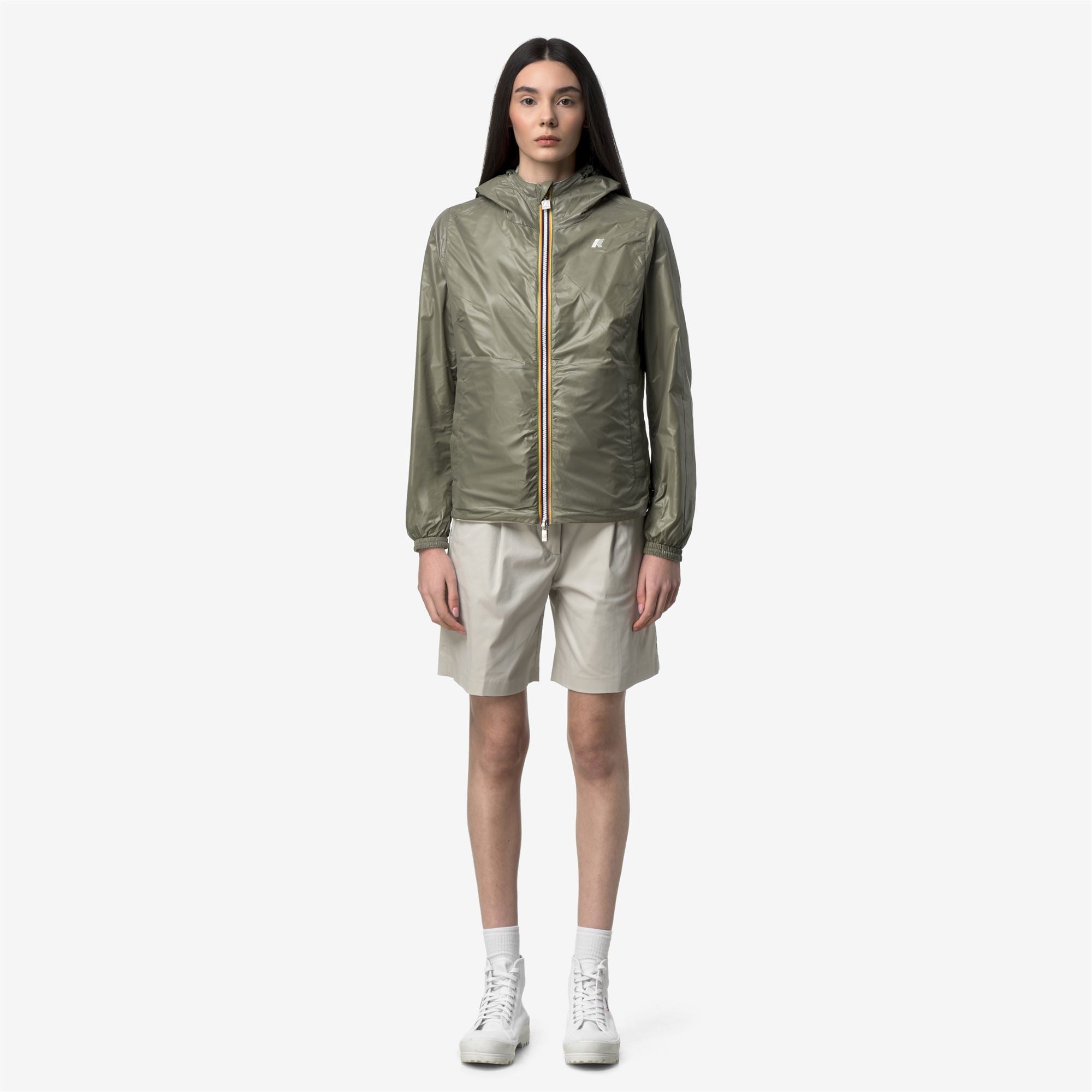 k-way-lil-2-0-plus-2-double-veste-courte-r-versible-femme-beige-lt-green-lichen image 4