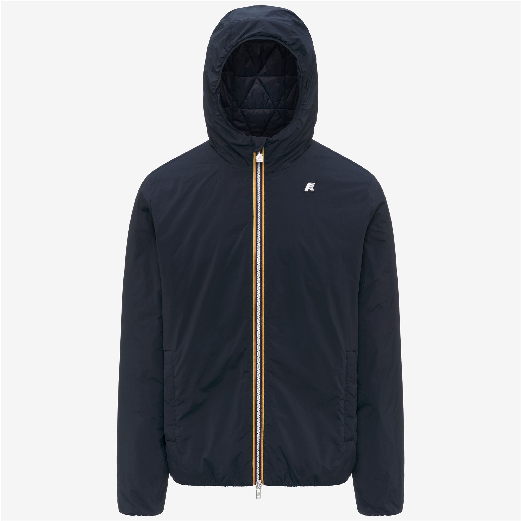 k-way-jack-plain-warm-veste-courte-homme-blue-depth image 5