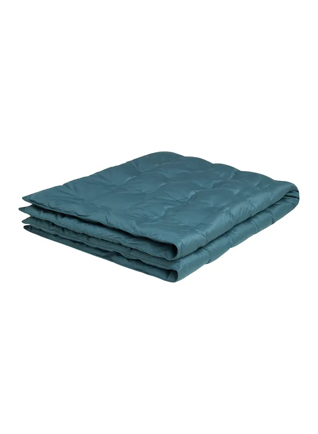 pyrenex-caresse-plaid-en-duvet-paon-authentic image 1