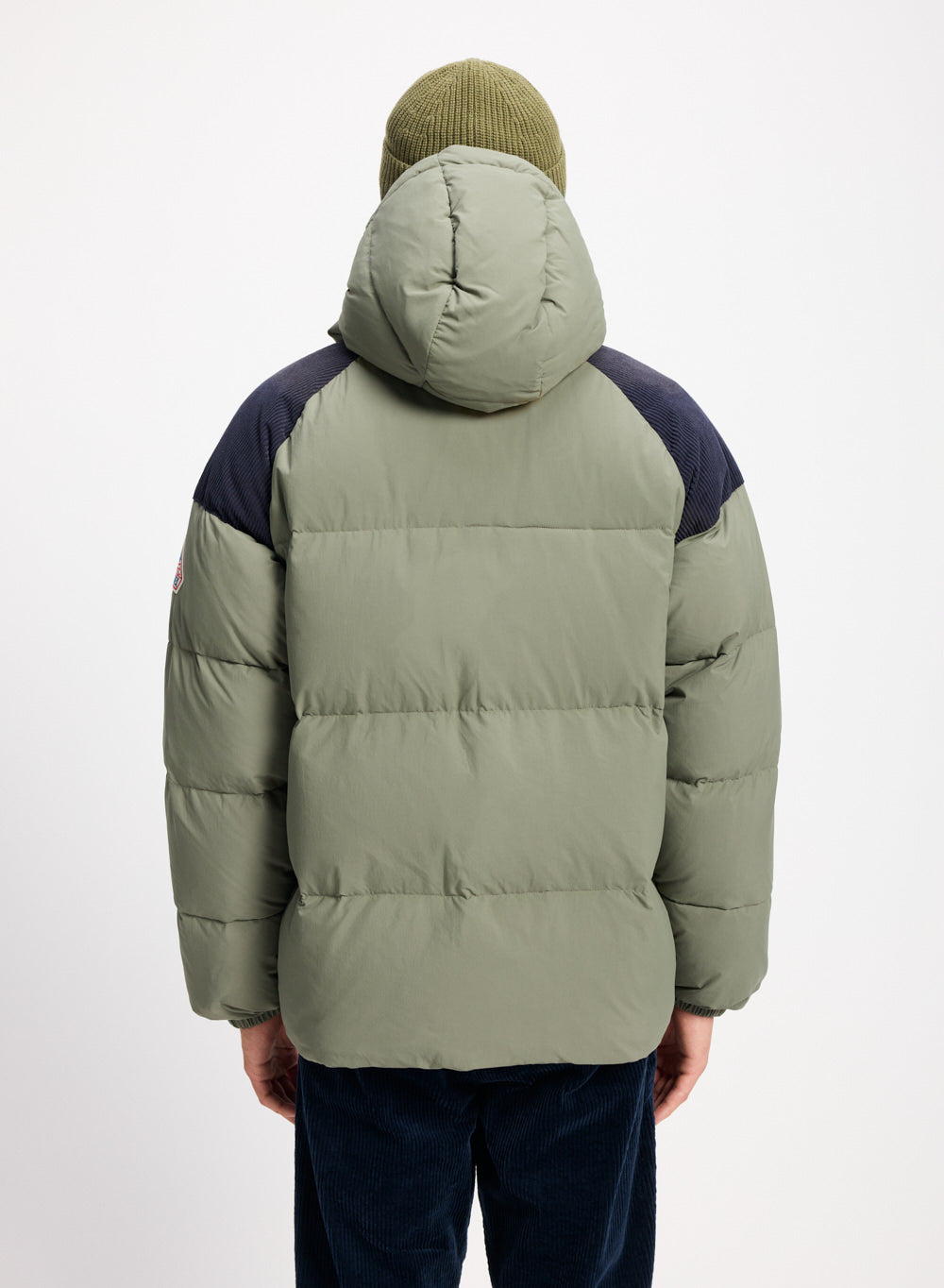 pyrenex-retro-sten-doudoune-unisexe-capuche-kaki image 8