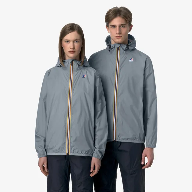 k-way-le-vrai-4-0-claude-veste-mi-long-unisexe-grey-md image 1