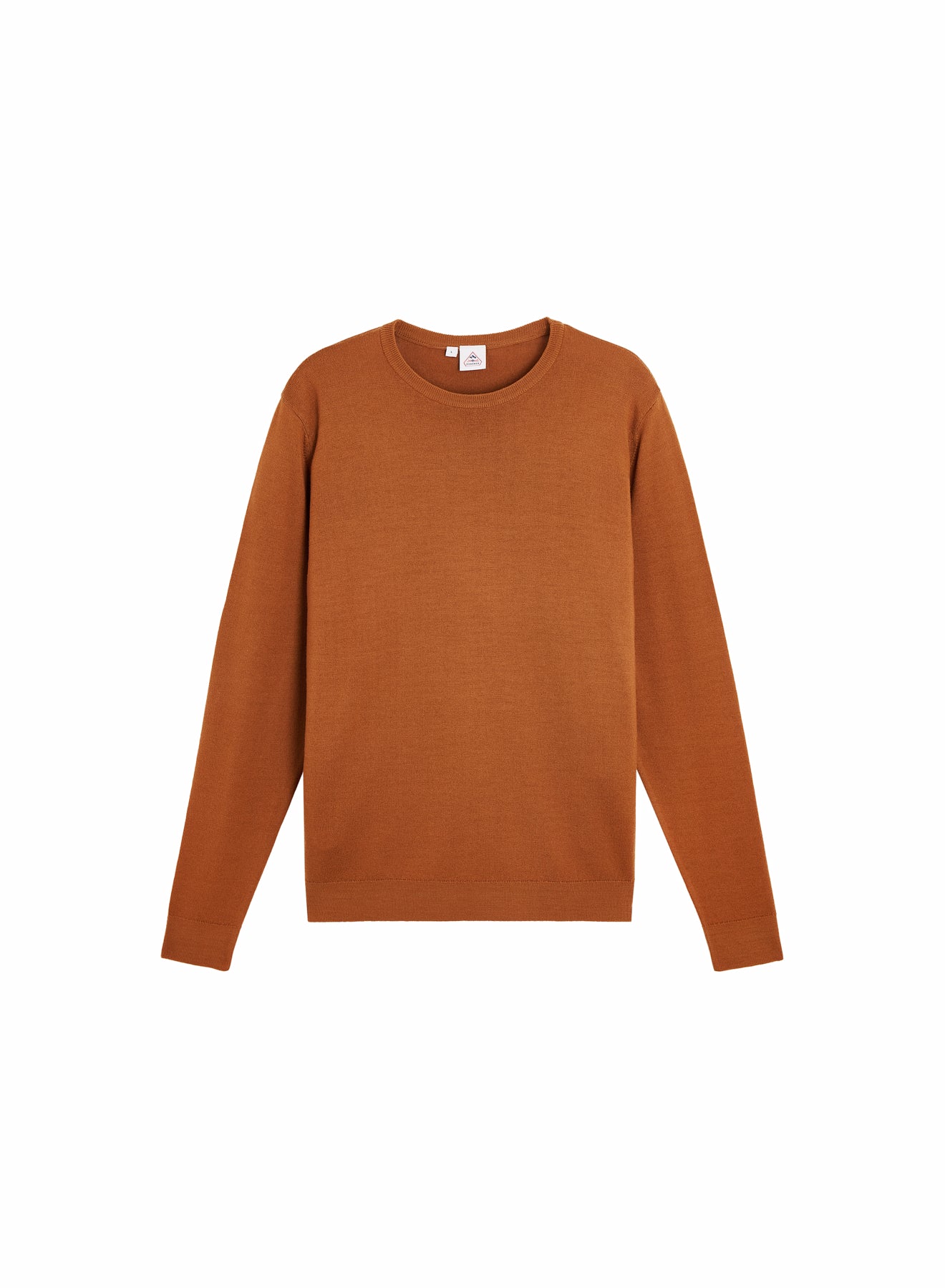 pyrenex-omhet-pull-col-rond-laine-m-rinos-homme-marron image 3