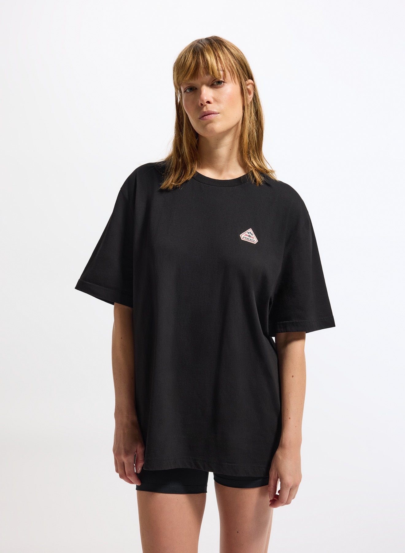 t-shirt-unisexe-pyrenex-classic-noir-coton-bio image 2