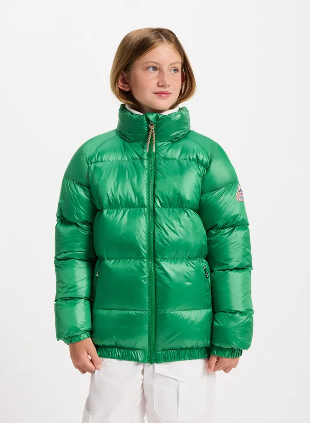 pyrenex-vintage-mythic-doudoune-enfant-verte image 1