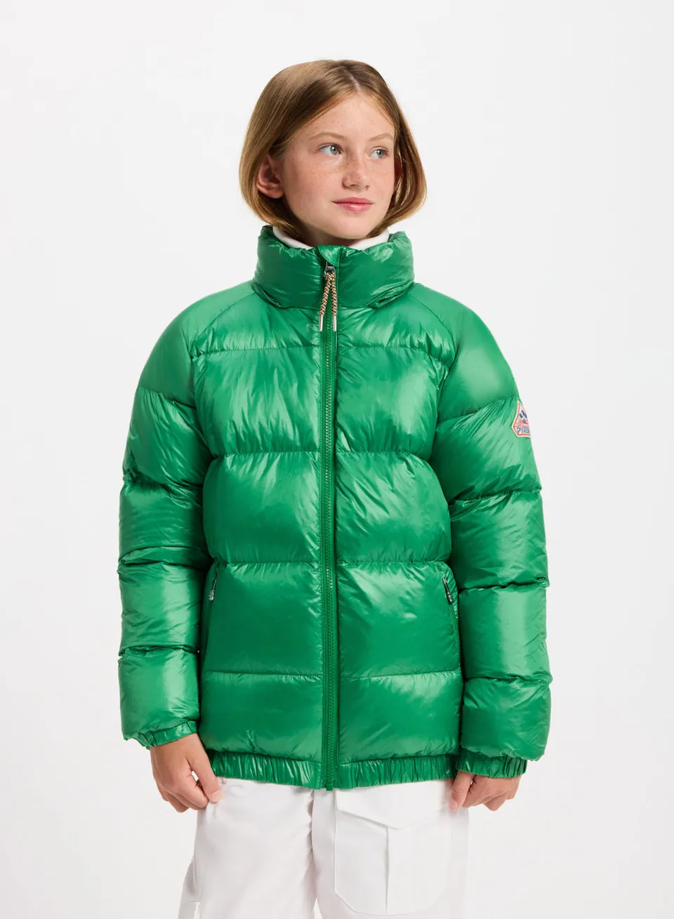 pyrenex-vintage-mythic-doudoune-enfant-verte image 1