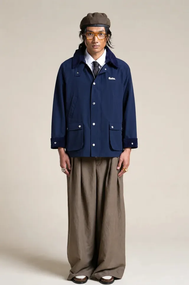flotte-archives-veste-imperm-able-style-chasse-bicolore image 1