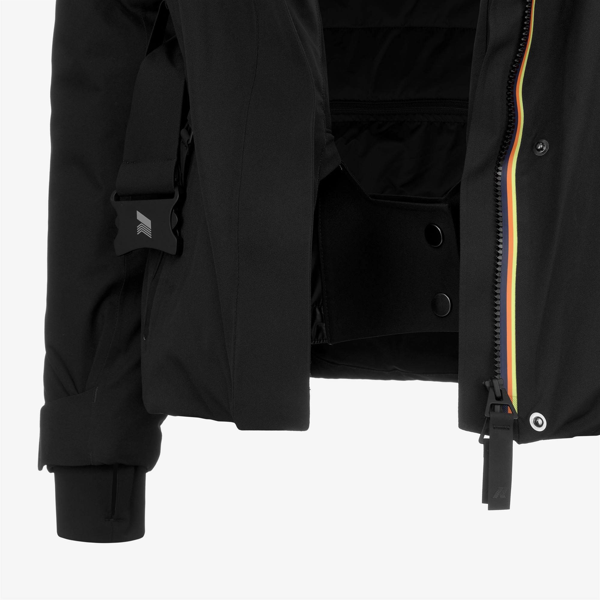 k-way-chevril-microtwill-2l-veste-femme-black-pure image 7
