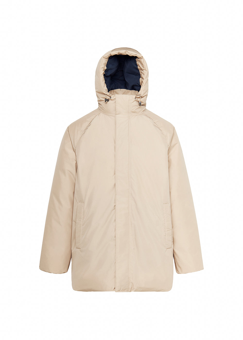 pyrenex-spark-parka-capuche-homme-en-duvet-naturel-beige-claire image 5