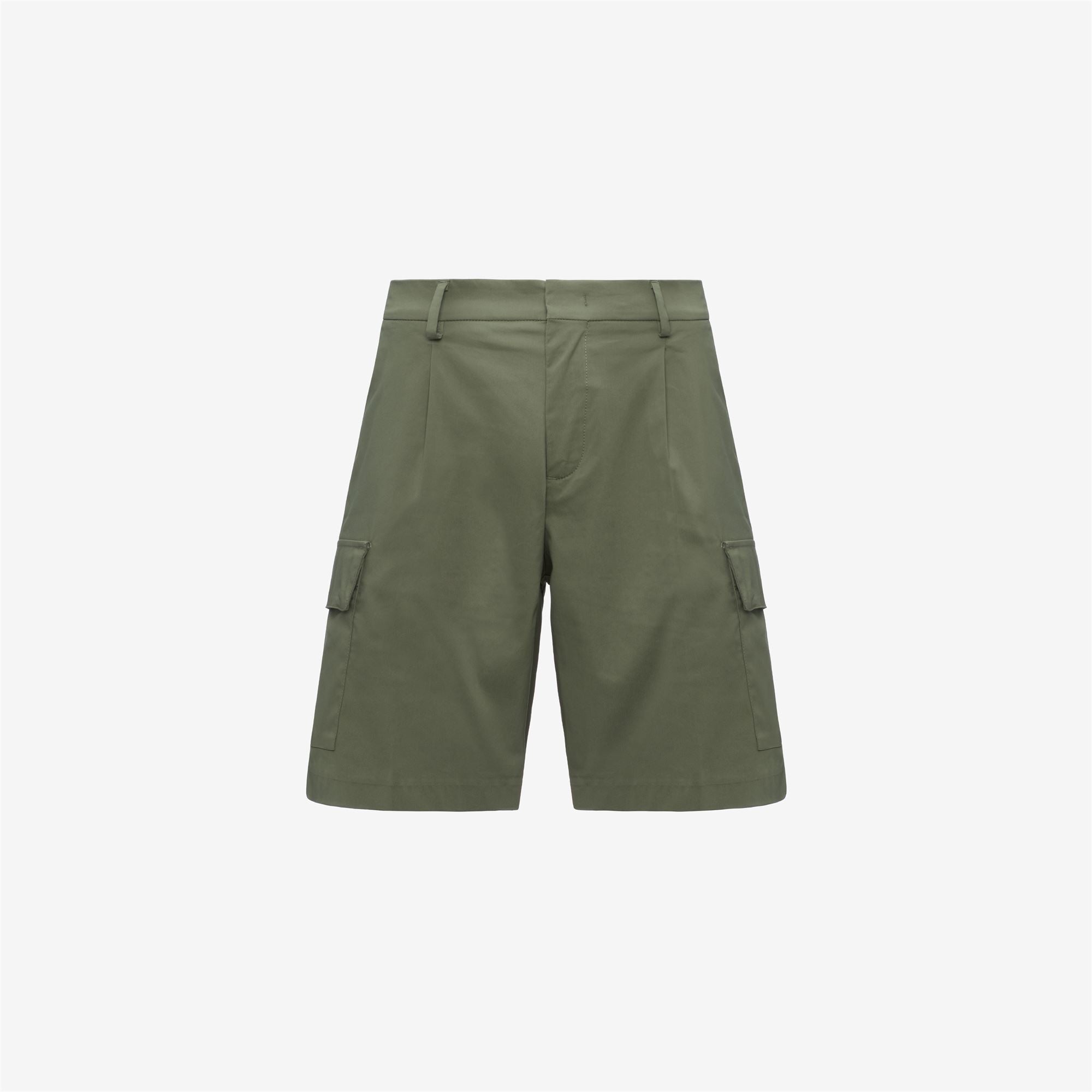 k-way-serje-twill-tech-short-cargo-homme-green-lichen image 5