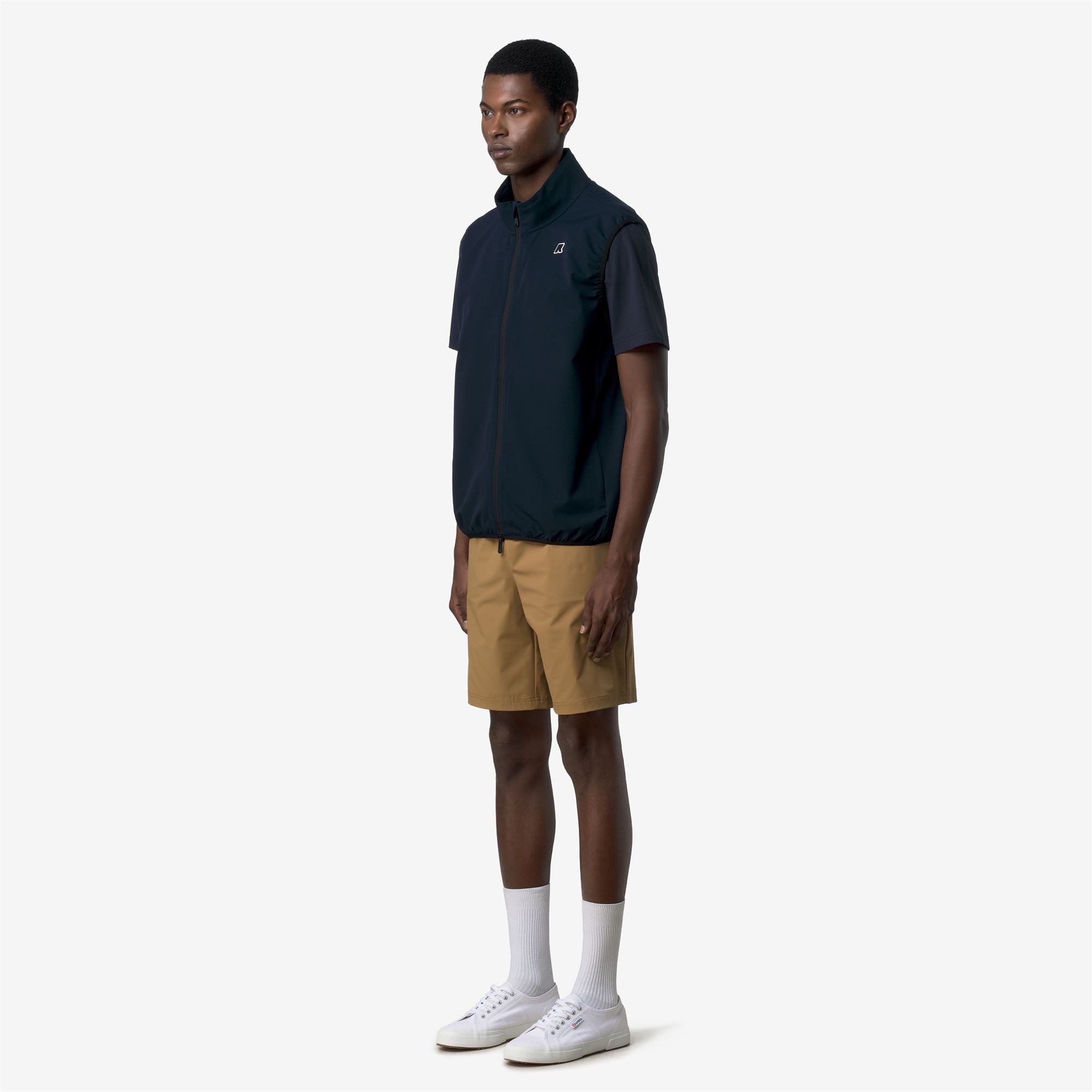 k-way-flaner-travel-gilet-polaire-unisexe-blue-depth image 2