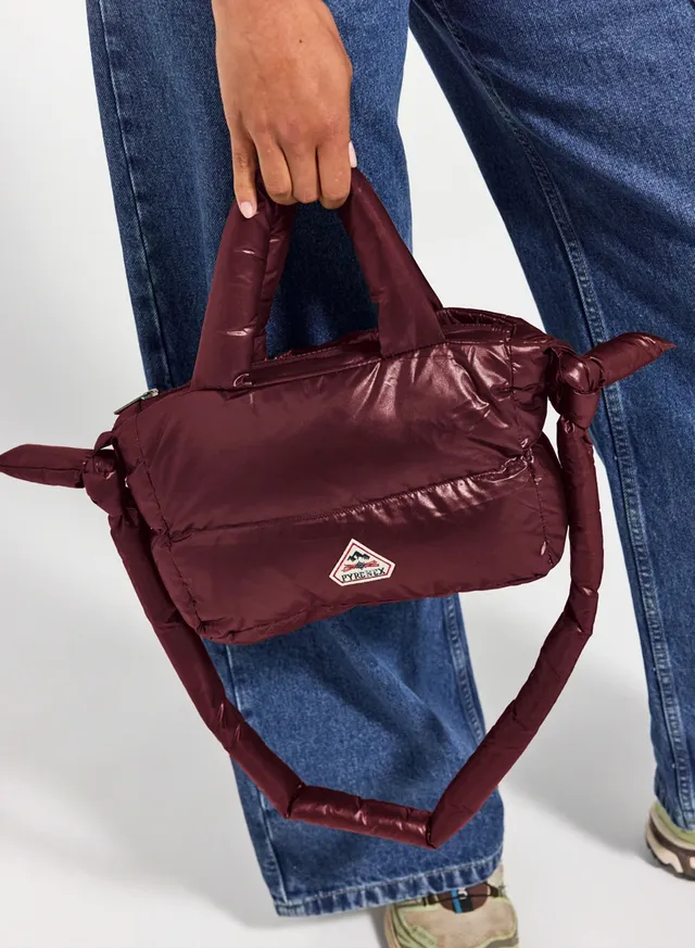 pyrenex-argi-sac-main-matelass-duvet-bordeaux image 1