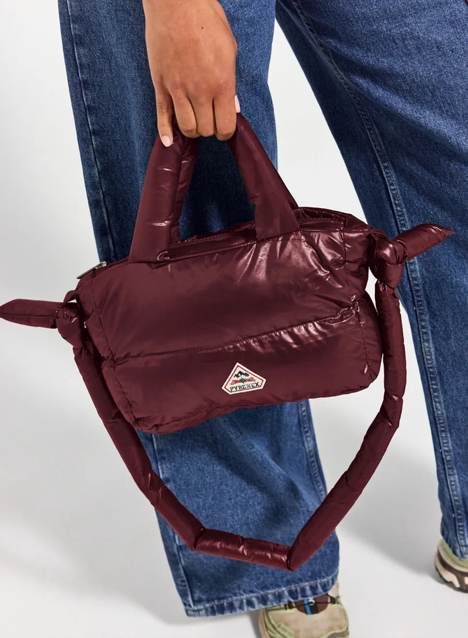 pyrenex-argi-sac-main-matelass-duvet-bordeaux image 1