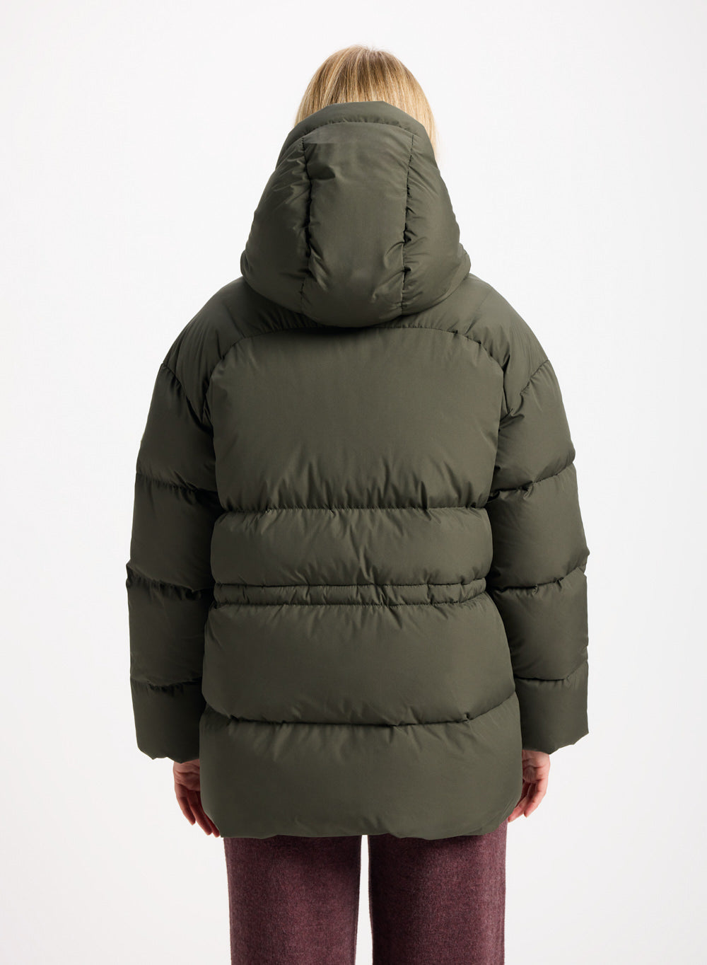 doudoune-hiver-femme-pyrenex-aule-capuche-kaki image 5