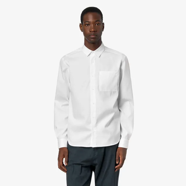 k-way-damir-oxford-non-iron-chemise-homme-white-white image 1