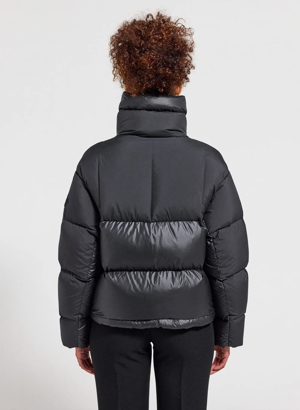pyrenex-cezy-doudoune-courte-femme-noire-oversize-saint-sever image 4