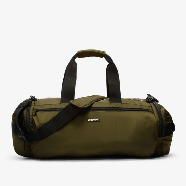 k-way-mareville-m-sac-polochon-unisexe-green-blackish image 1