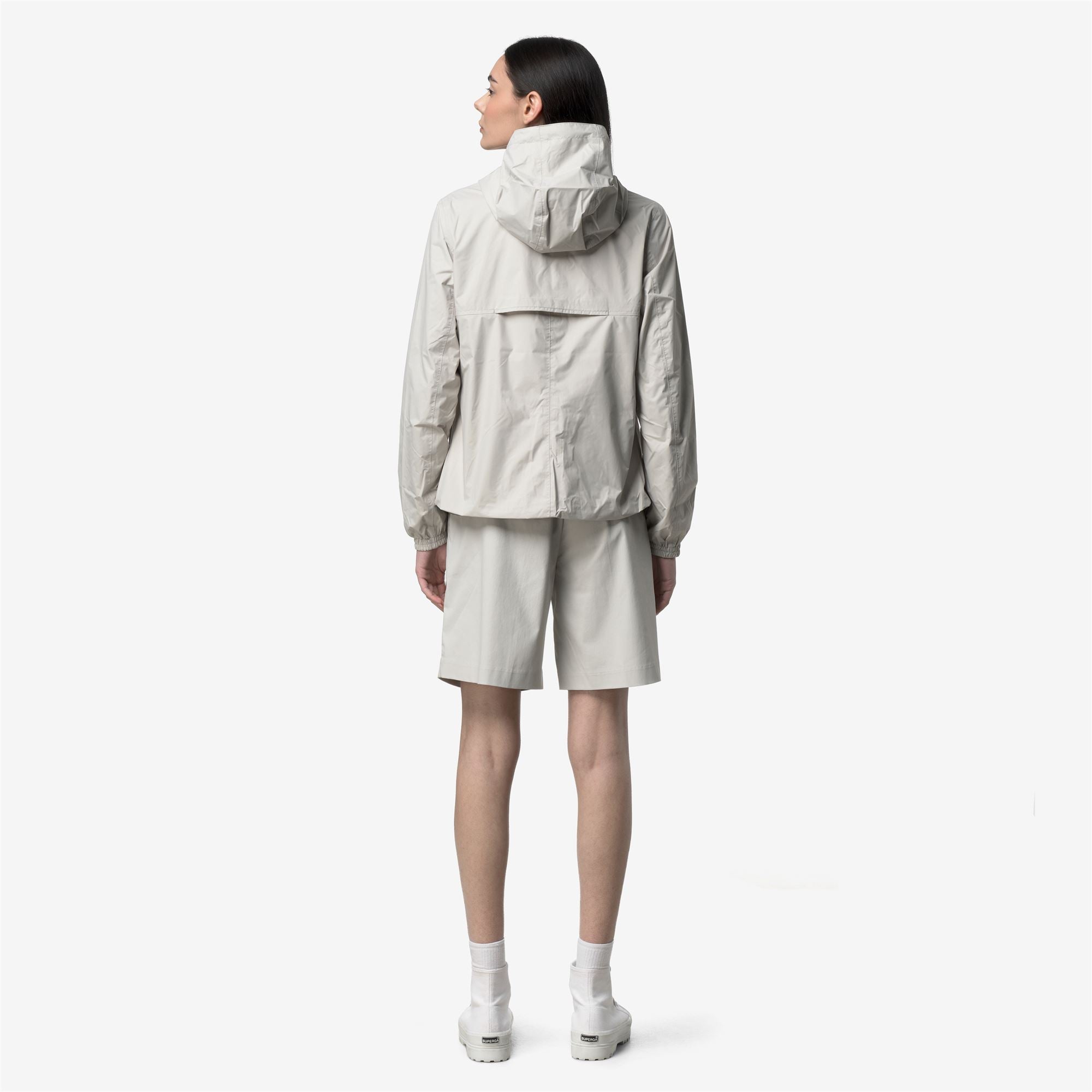 k-way-lil-2-0-plus-2-double-veste-courte-r-versible-femme-beige-lt-green-lichen image 3