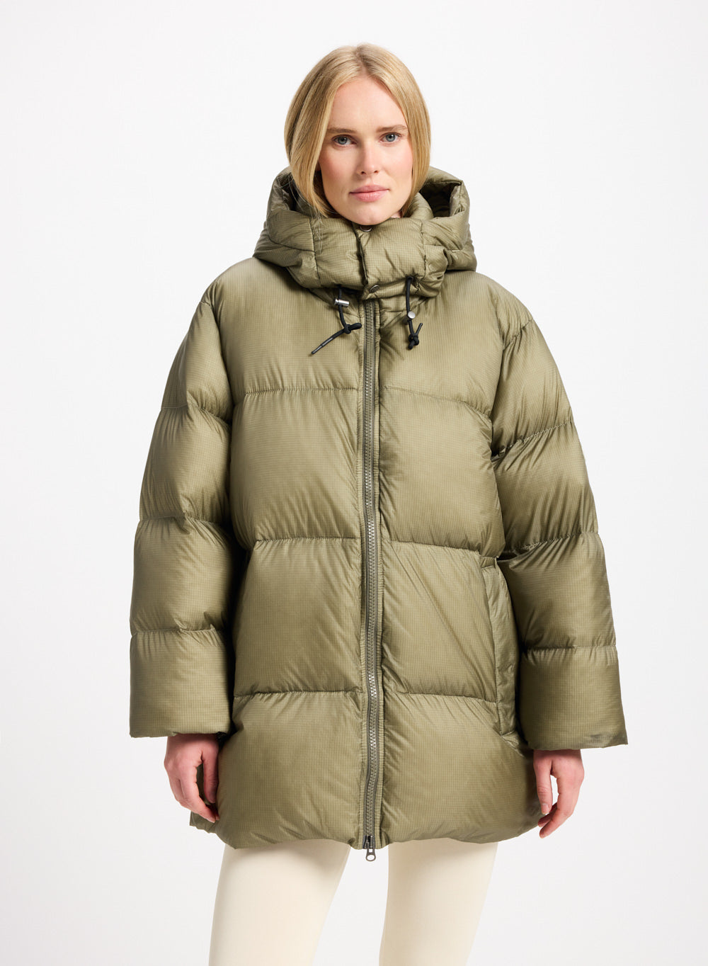 pyrenex-shift-hooded-ripstop-doudoune-chaude-ultra-l-g-re-unisexe-kaki image 2