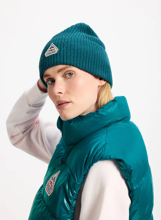 pyrenex-gomma-bonnet-hiver-bleu-turquoise image 1