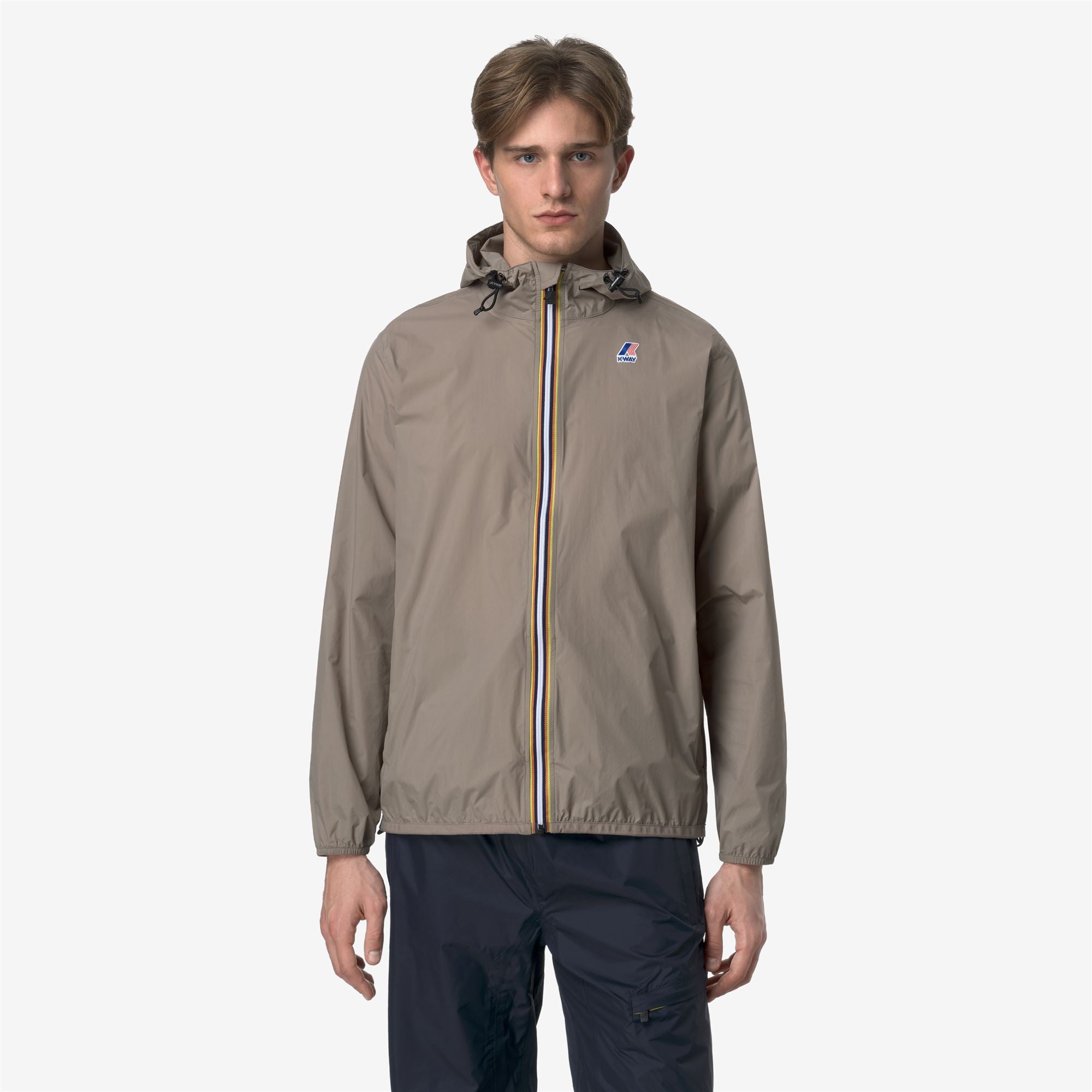 k-way-le-vrai-4-0-claude-veste-beige-taupe-unisexe image 2