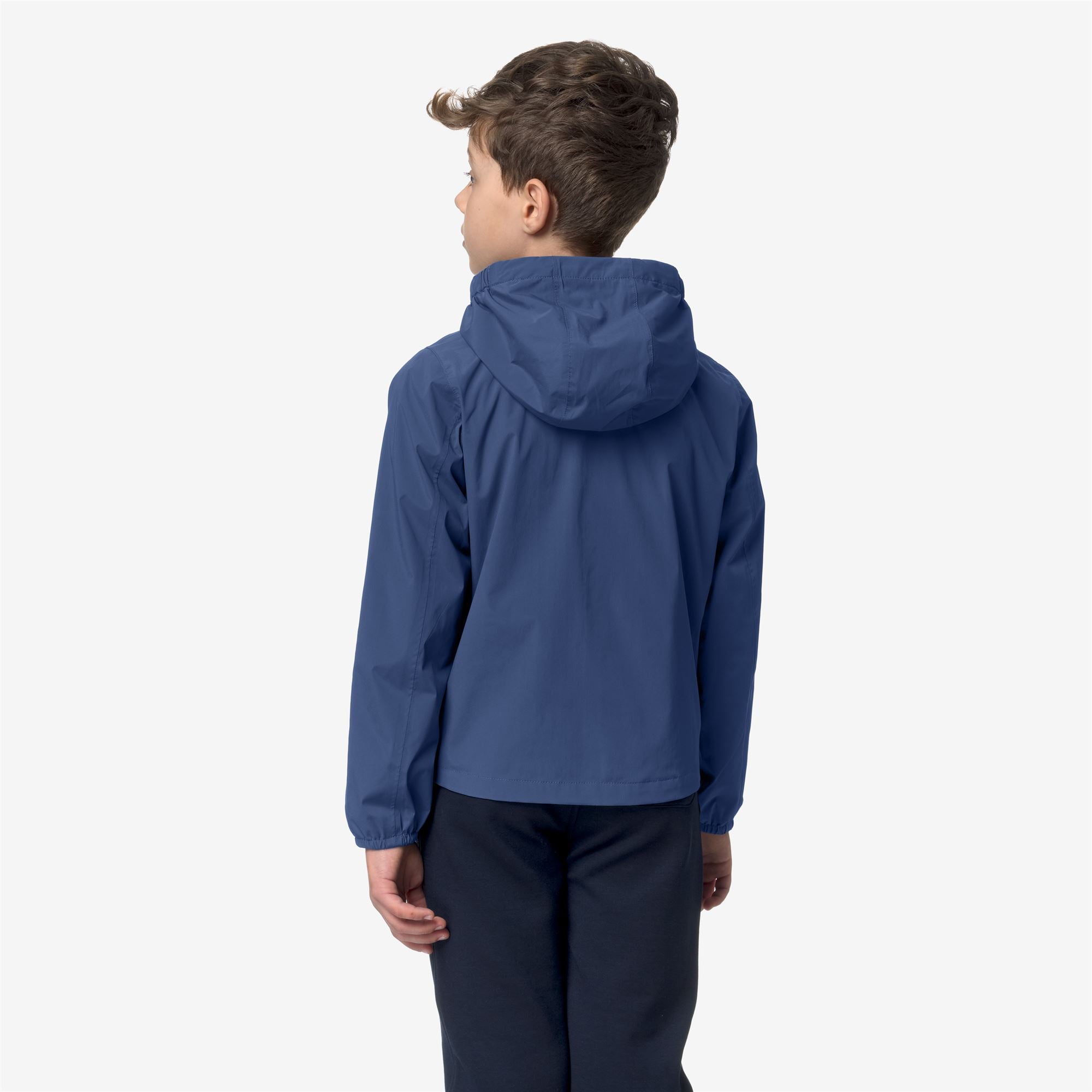 k-way-p-jack-stretch-nylon-jersey-veste-courte-gar-on-blue-fiord image 3