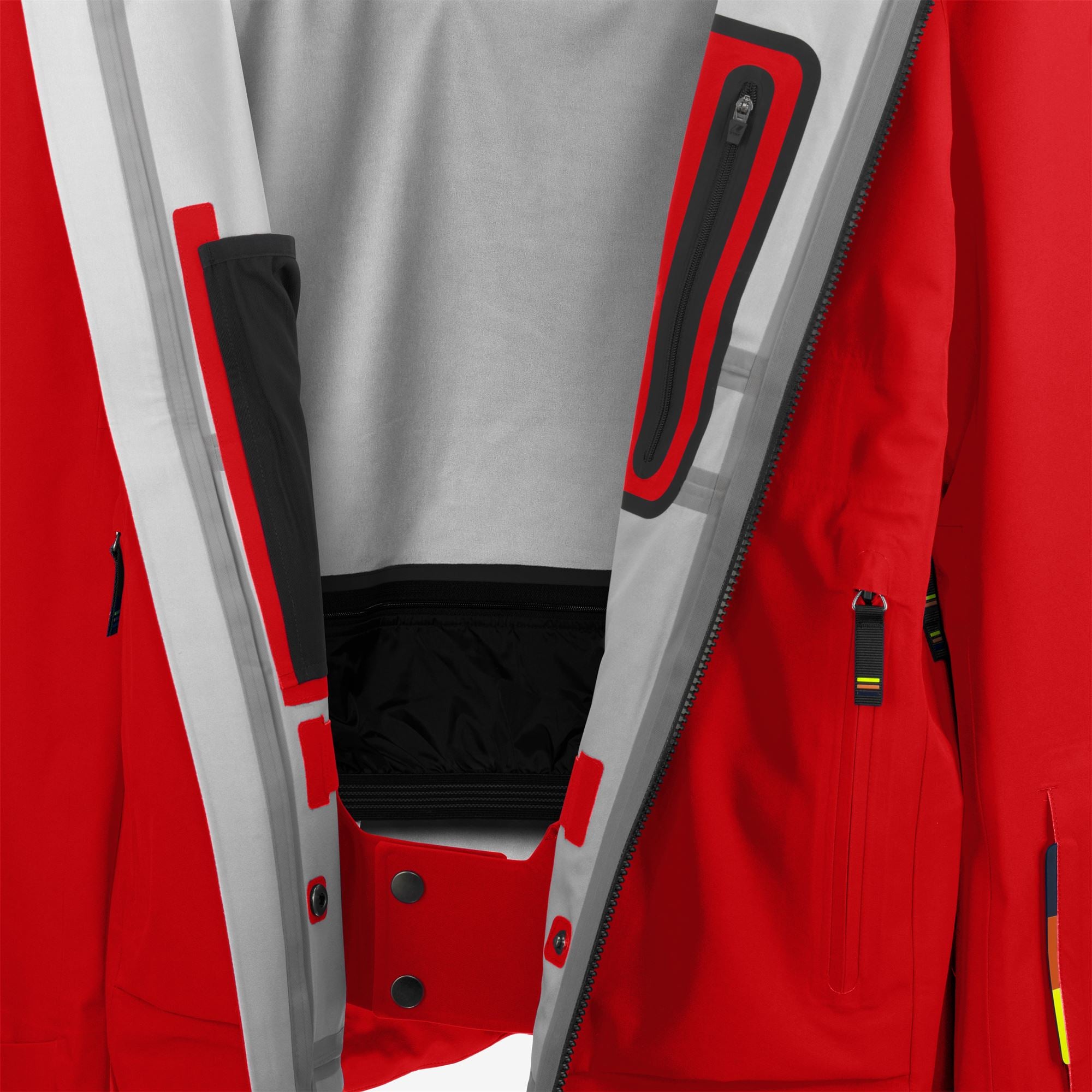 k-way-bozel-3-layers-shell-jacket-veste-mi-longue-homme-red image 6