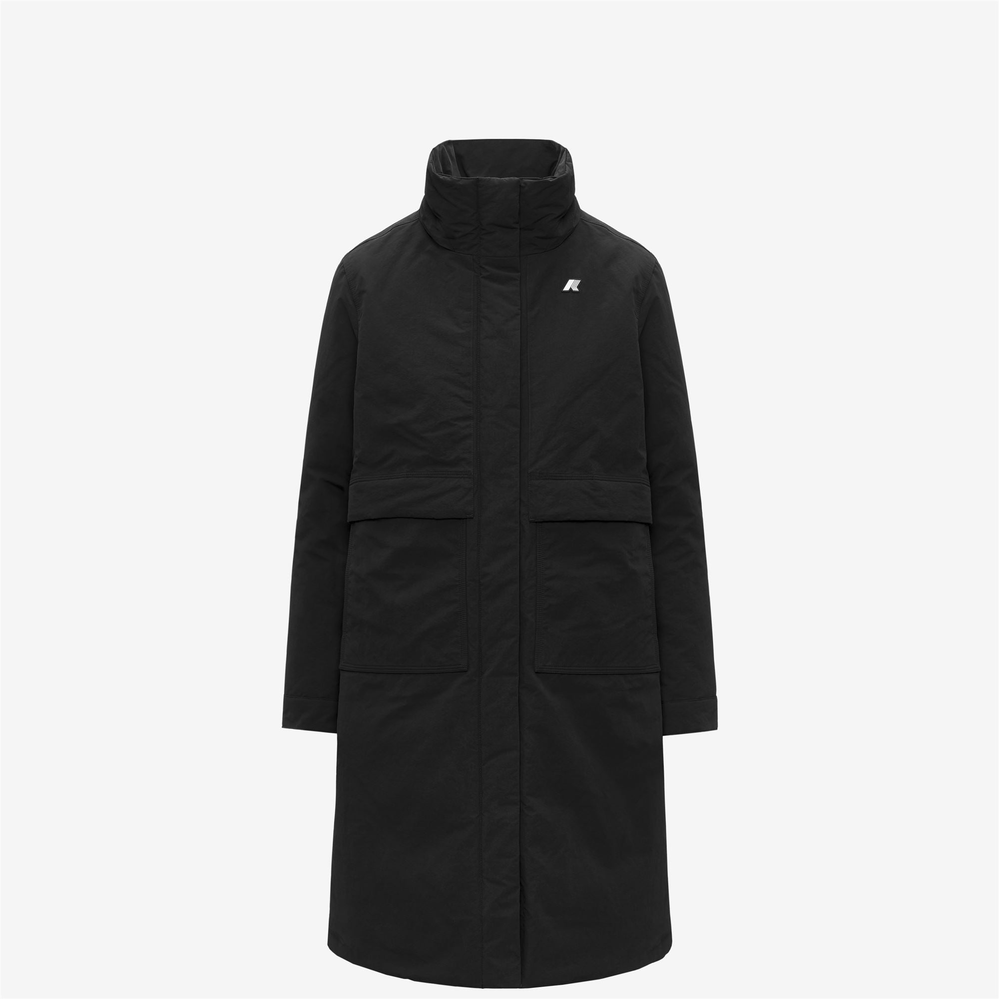 k-way-kalisha-warm-cotton-nylon-veste-longue-femme-black-pure image 6