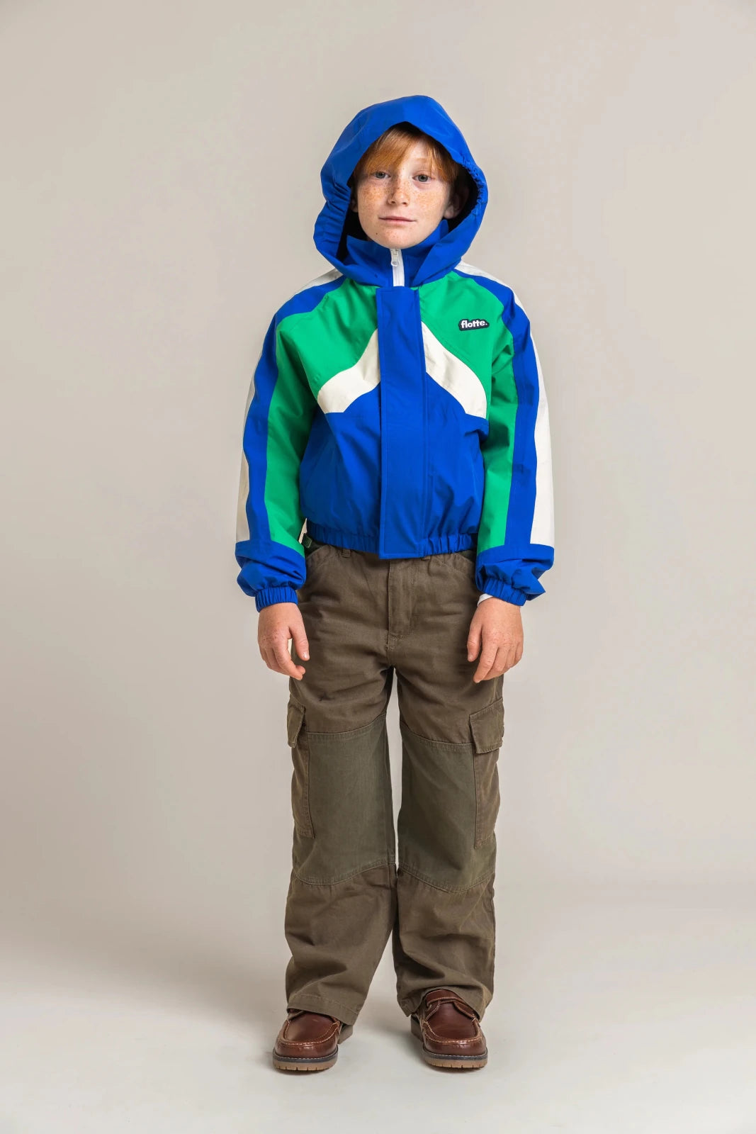 flotte-abbessito-veste-imperm-able-enfant-tricolore-capuche image 2