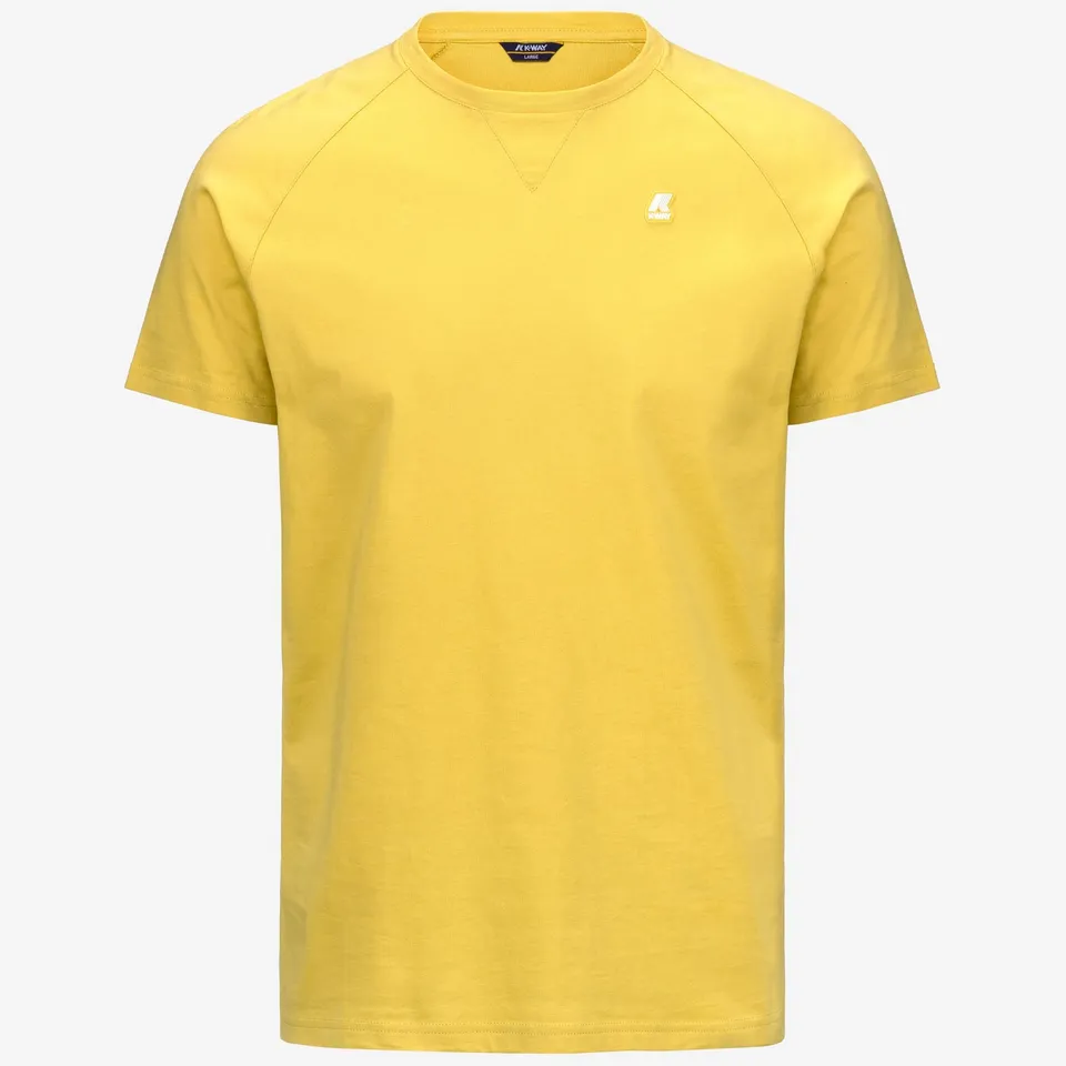 k-way-edwing-t-shirt-homme-yellow-zafferano image 1