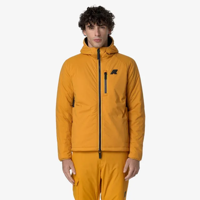 k-way-etretat-b-veste-mi-longue-matelass-e-homme-yellow-inca image 1