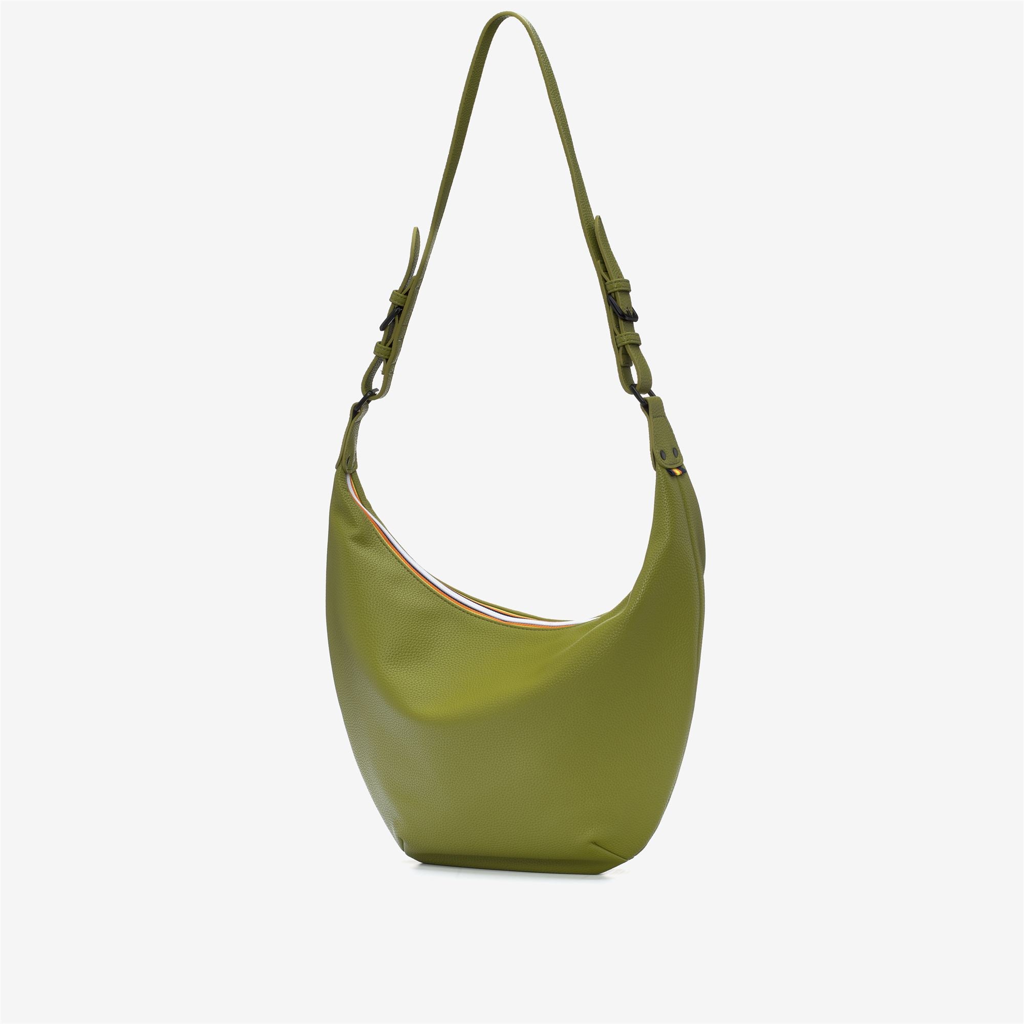 k-way-leaphee-sac-hobo-bandouli-re-femme-green-gold image 5