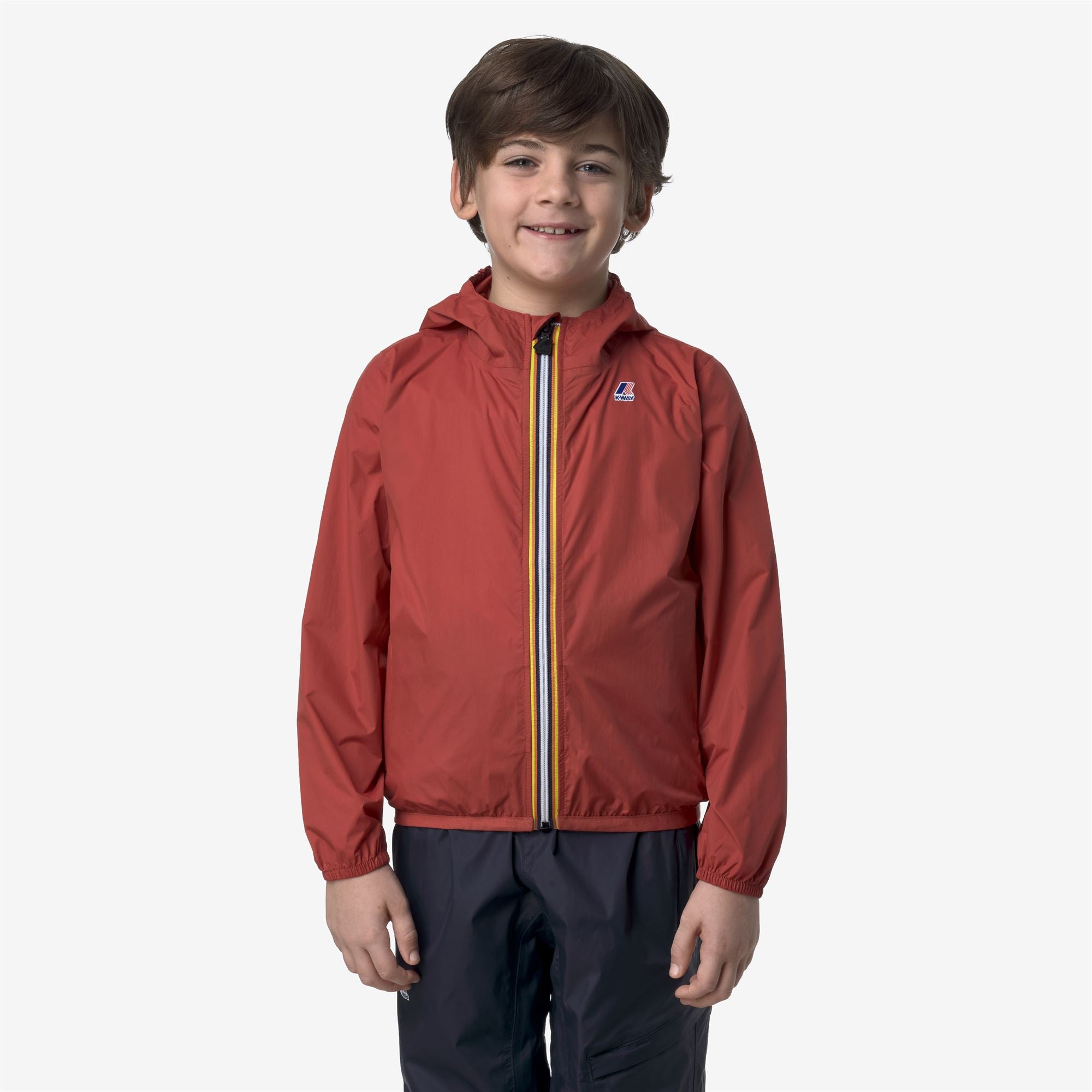 k-way-le-vrai-4-0-claude-veste-milieu-enfant-unisexe-red-jasper image 1