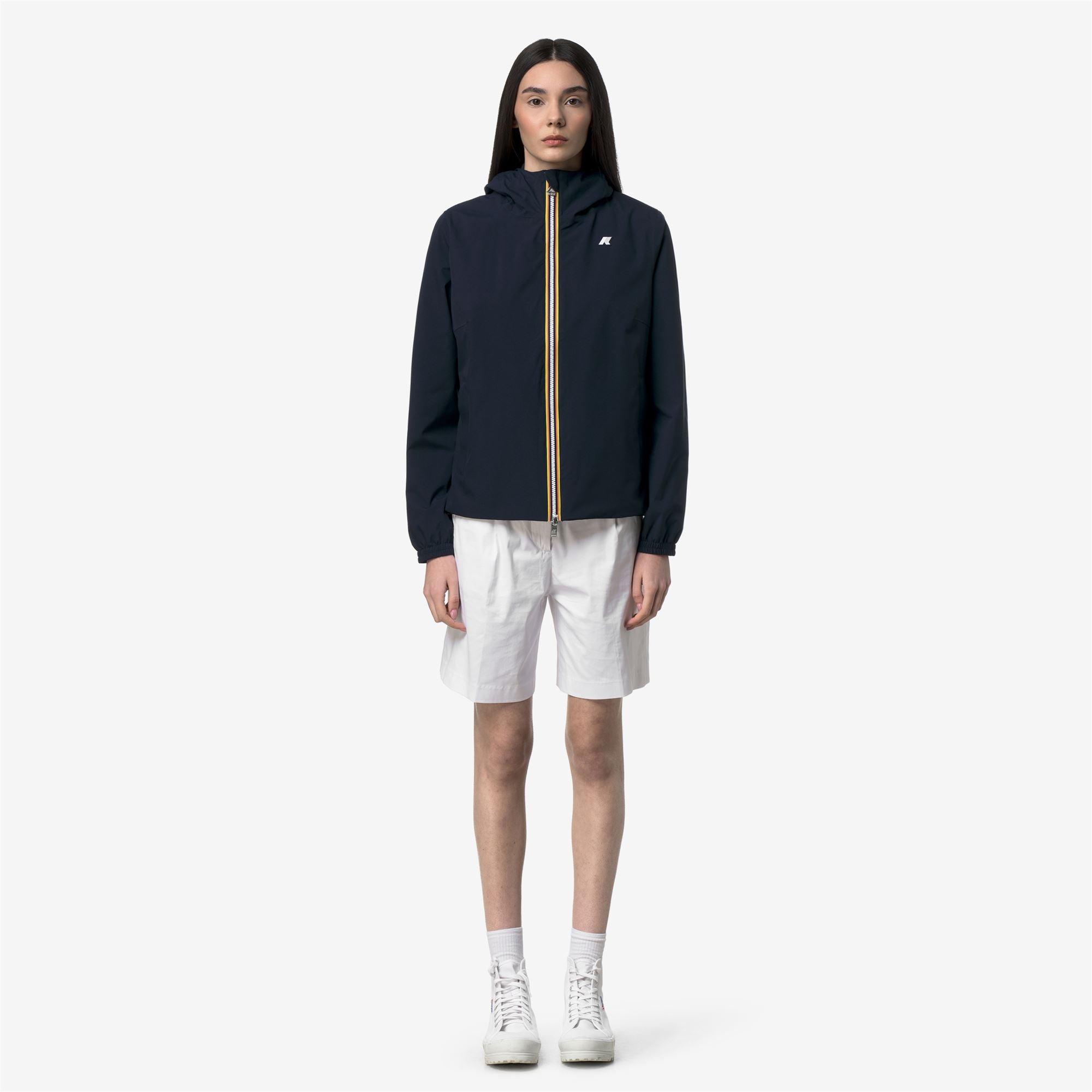 k-way-lil-2-0-stretch-poly-jersey-veste-femme-blue-depth image 1