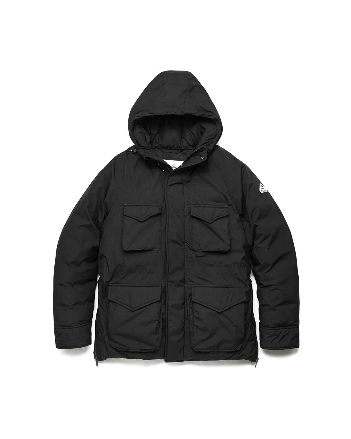 pyrenex-bazus-noire-homme-parka-duvet-d-perlante-capuche image 6