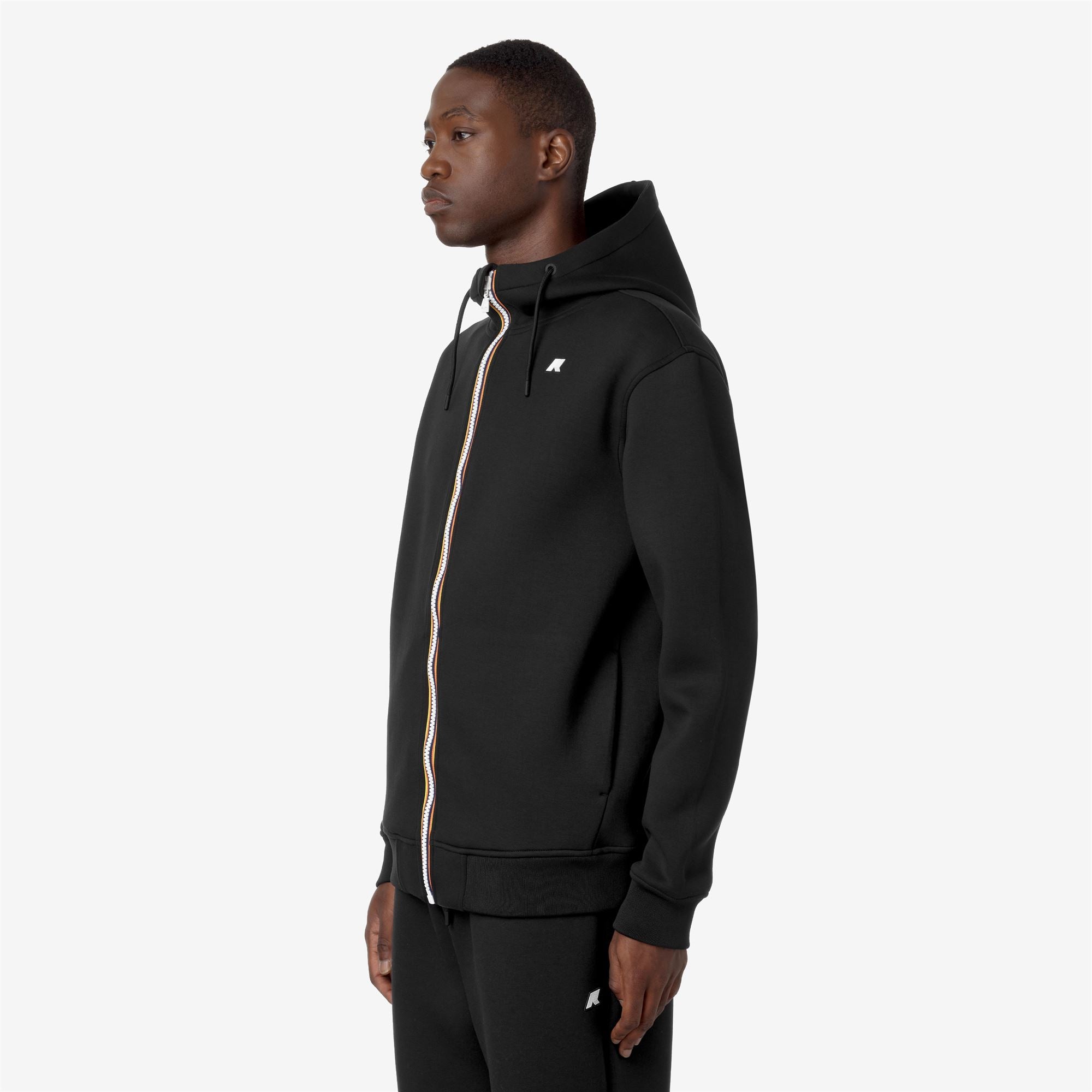 k-way-rainer-spacer-veste-polaire-homme-black-pure image 2