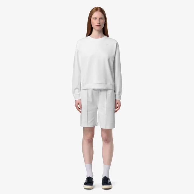 k-way-lavigne-interlock-short-de-sport-femme-white-white image 1