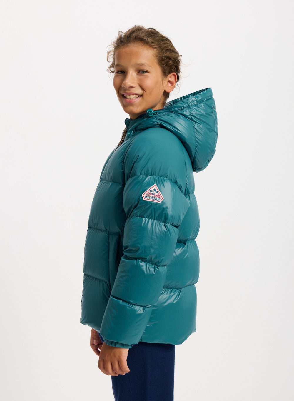 doudoune-capuche-enfant-pyrenex-sten-bleu-turquoise image 5