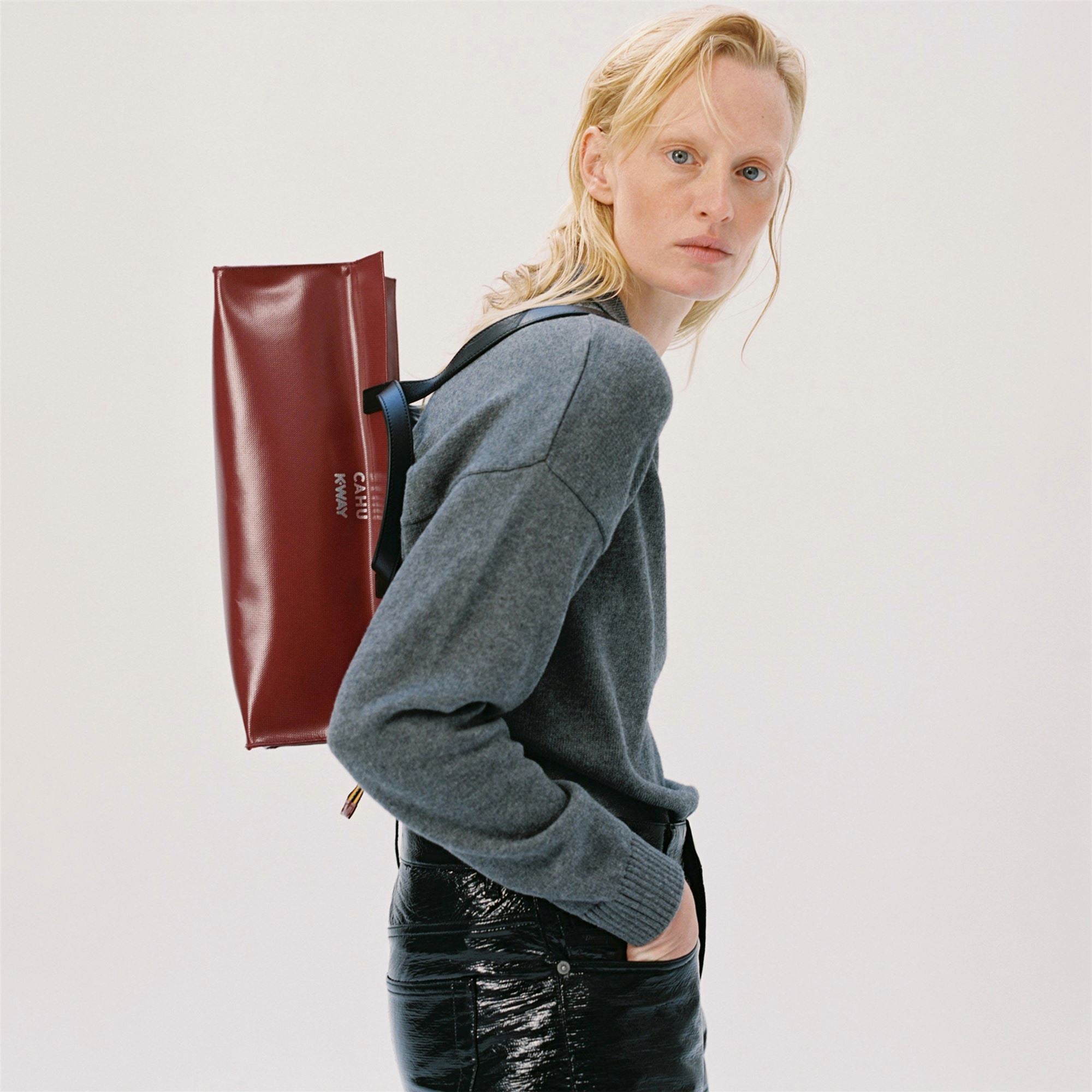 k-way-mamie-baguette-sac-unisexe-red-dk-amaranto image 4